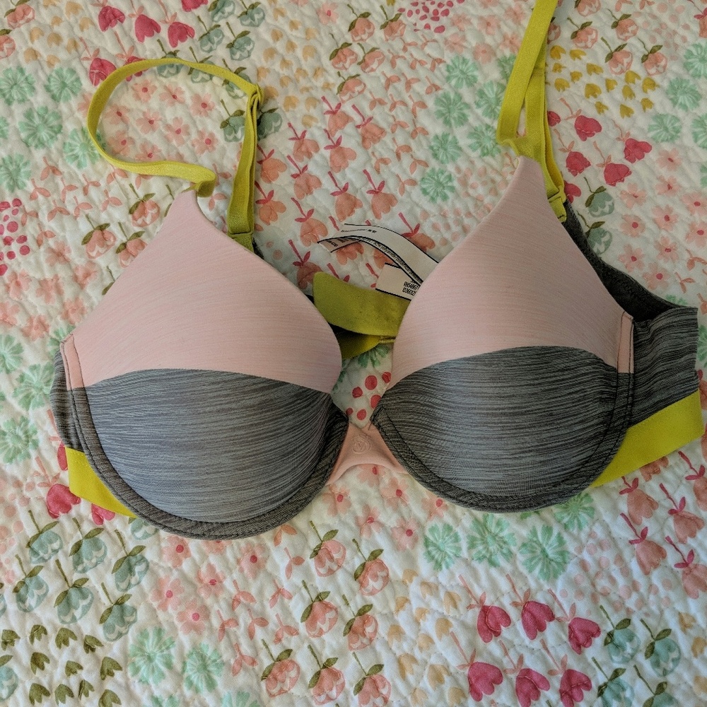 Victoria's Secret tee shirt bra.